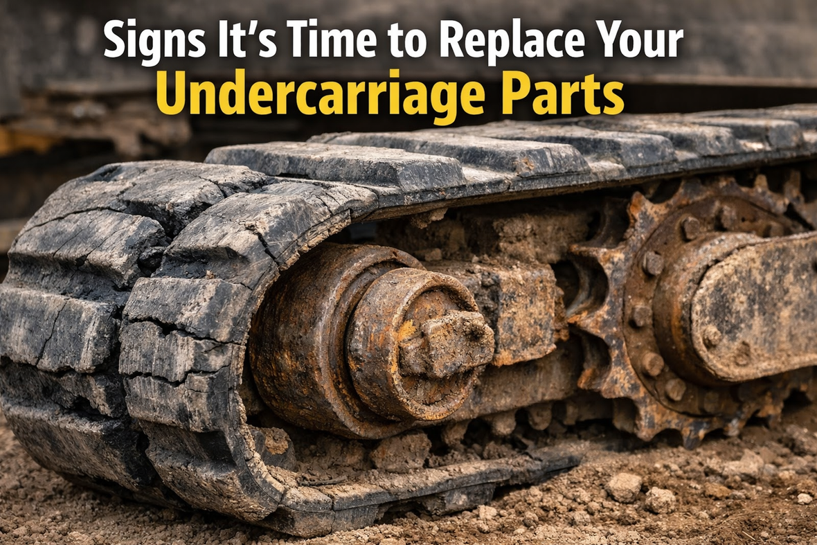 Signs It’s Time to Replace Your Undercarriage Parts