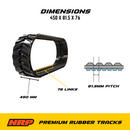 NRP Rubber Track 450x81.5x76 for Kobelco New Holland Kubota-2