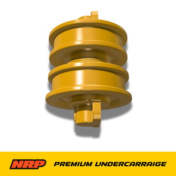ID2184 Double Flange Bottom Track Roller for John Deere 450 550H + More - 0