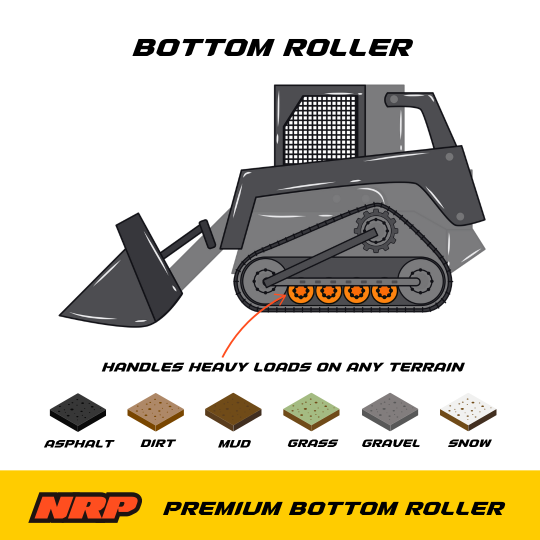 NRP Top Carrier Roller CR3002 Made for Caterpillar - 0