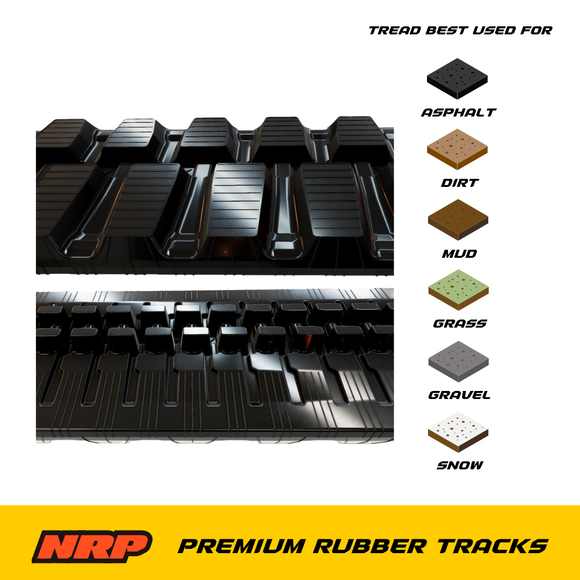 NRP Rubber Track 485x92Wx72 485x92x72 Fits Yanmar Mustang