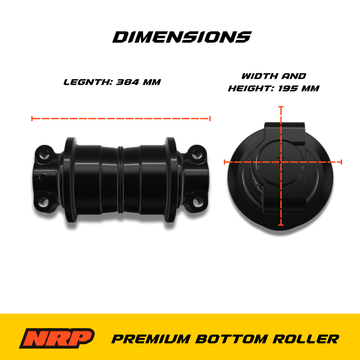 CR5525 Bottom Track Roller for Caterpillar 320 322 324 325 + More - 0