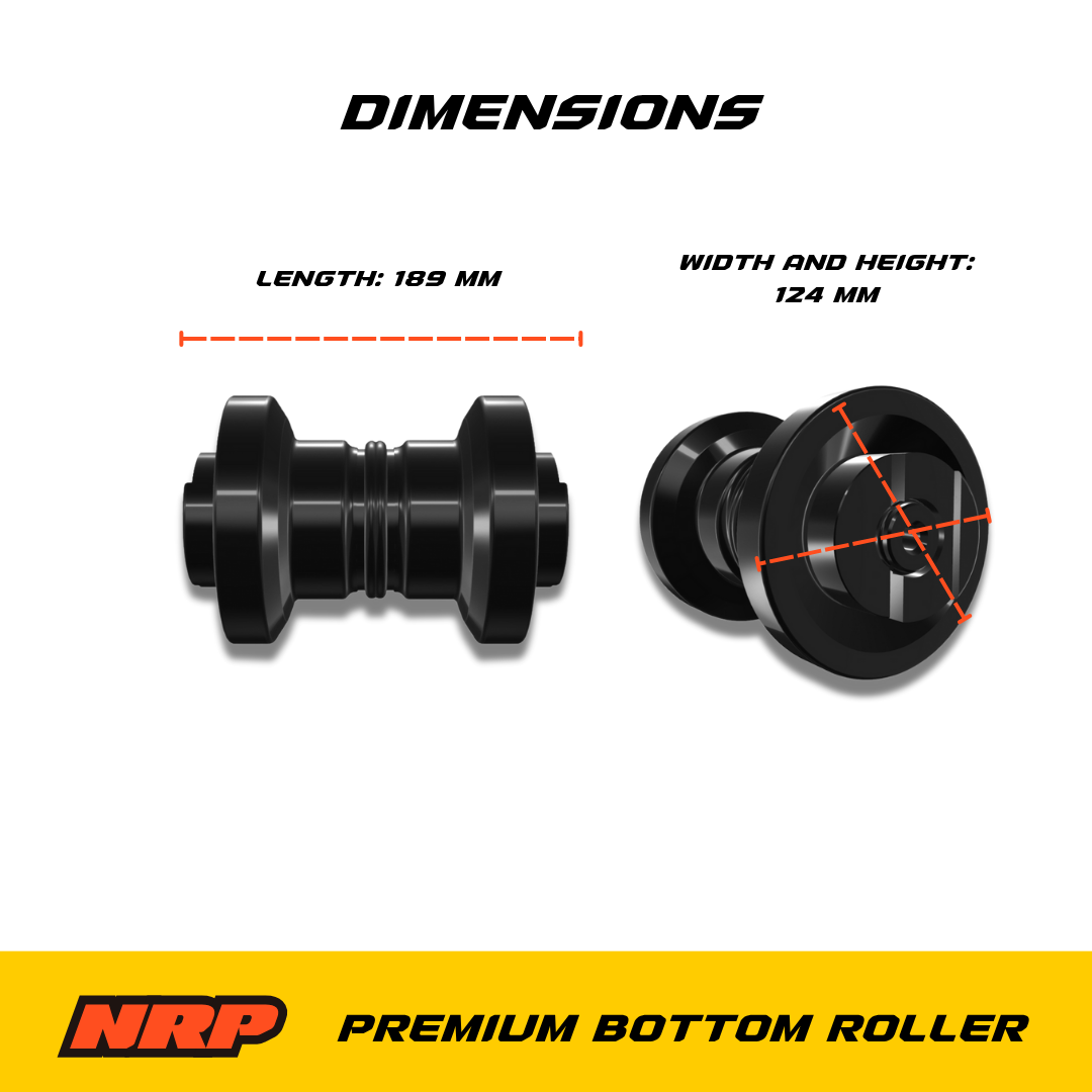NRP Lower Bottom Roller RB511-21702 RB51121702 Made for Kubota - 0