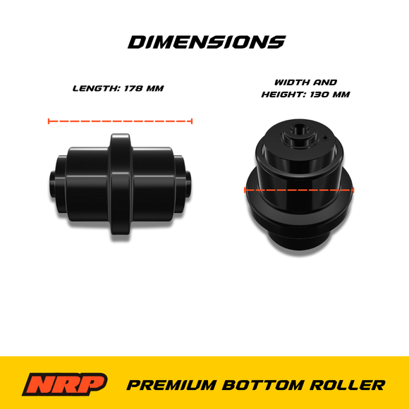 NRP Bottom Track Roller 7013575 701-3575 Made for Bobcat