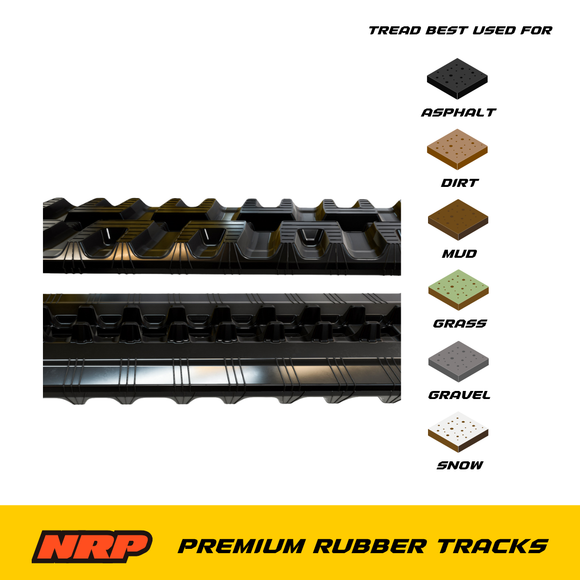 NRP Rubber Track 250x72Cx56 250x72x56 Fits Astec Aichi Brokk