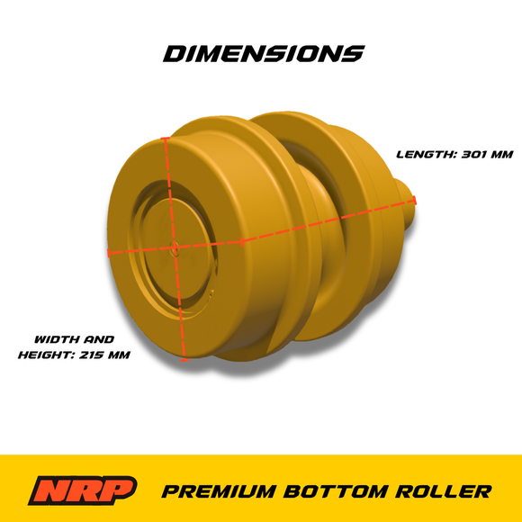 NRP Top Carrier Roller KM2105 Made for Komatsu