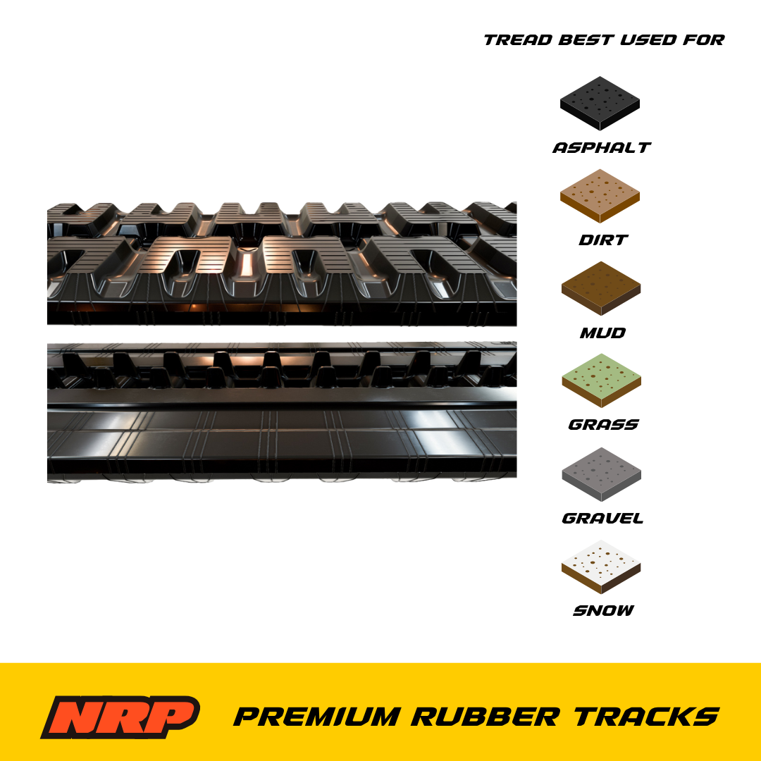 NRP Rubber Track 450x86Nx58 450x86x58 for Bobcat Gehl John Deere Kubota Mustang