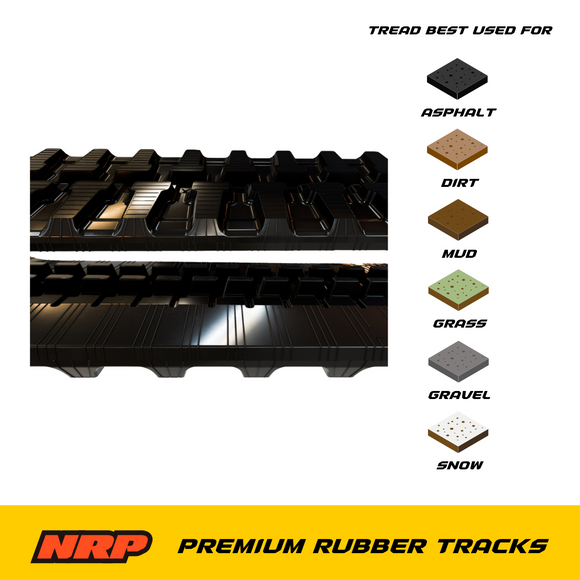 NRP Rubber Track 300x52.5x84 300x52.5Wx84 for Caterpillar CAT Sumitomo Kubota Kobelco