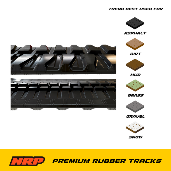 NRP Rubber Track 230x48x66 Fits Airman Bobcat Caterpillar JCB Mustang Volvo