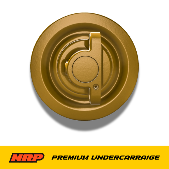 NRP Double Flange Bottom Track Roller ID2184 Fits John Deere 450 450B 450C 450H 455D 455E 455G 550H 550J 555A 555B