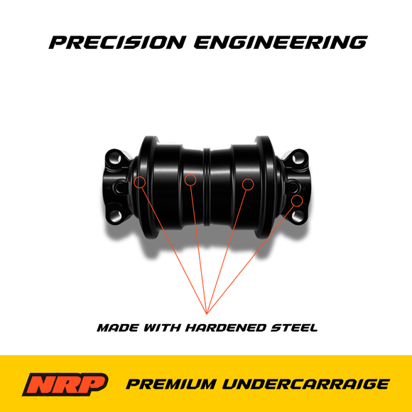NRP Bottom Track Roller LH696 Fits Caterpillar Doosan Volvo