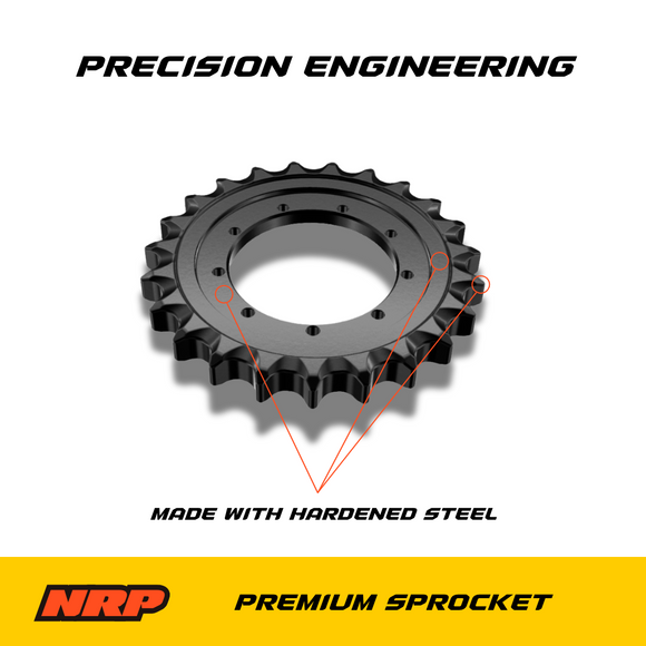 NRP Sprocket 04316-10100 Compatible with Takeuchi