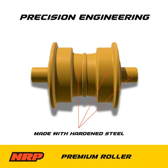 NRP Bottom Track Roller 365-0752 Fits Caterpillar