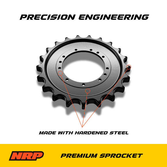 NRP Sprocket 172457-29100-2 Compatible with Yanmar