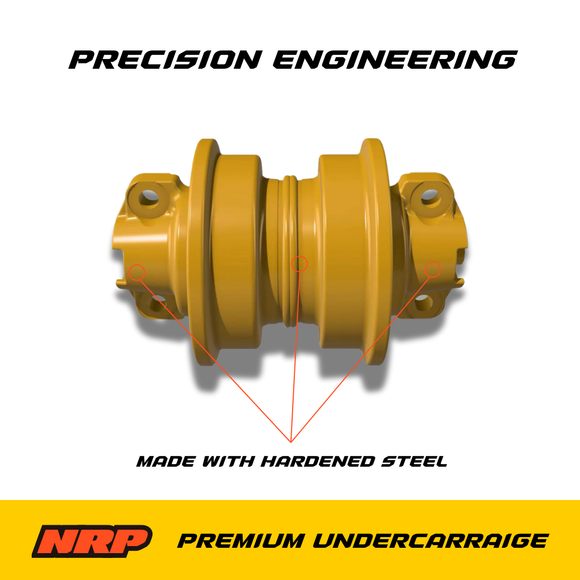 KM388 Bottom Track Roller for Komatsu D30-12 D31PX-21 D37EX-21 + More