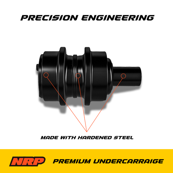 NRP Top Carrier Roller VA3764 Fits Doosan