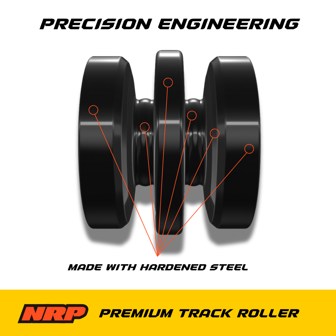NRP Bottom Track Roller 7228629 Compatible with Bobcat
