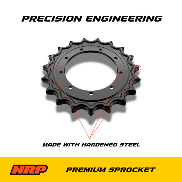 NRP Sprocket 02616-03100 Compatible with Takeuchi