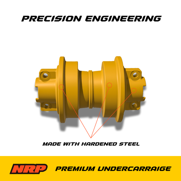 NRP Bottom Track Roller KM2870 Fits Komatsu D61E-PX