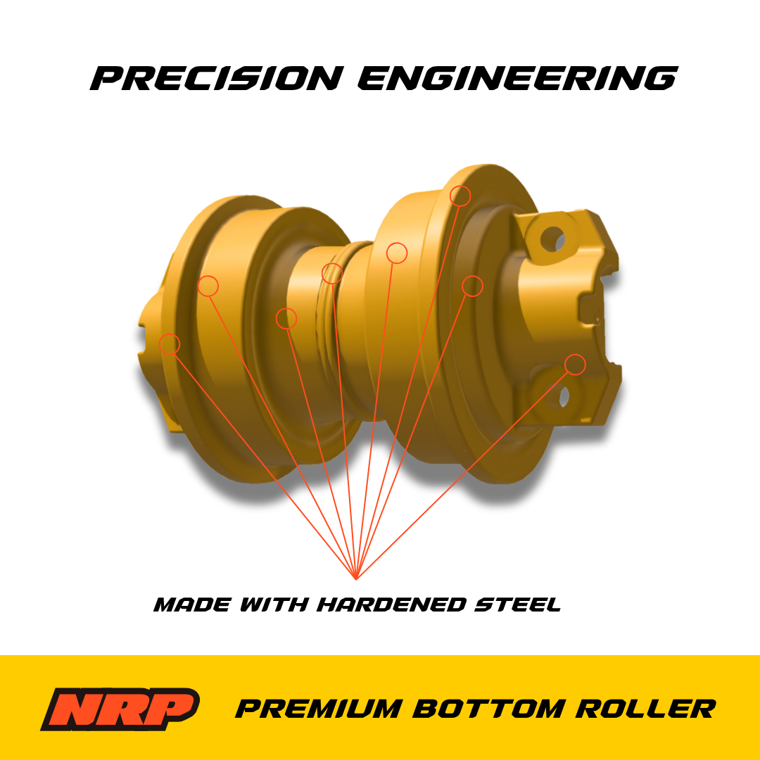 NRP Bottom Track Roller KM2101 KM-2101 Made for Komatsu