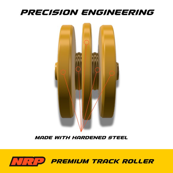 NRP Bottom Track Roller 348-9647 Compatible with Caterpillar