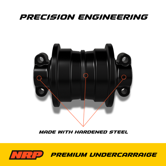 VA380 Bottom Track Roller for Ditch Witch JT7020 / Komatsu PC75UU + More