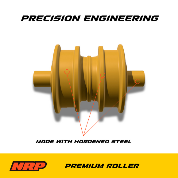 NRP Bottom Track Roller 365-0751 Fits Caterpillar
