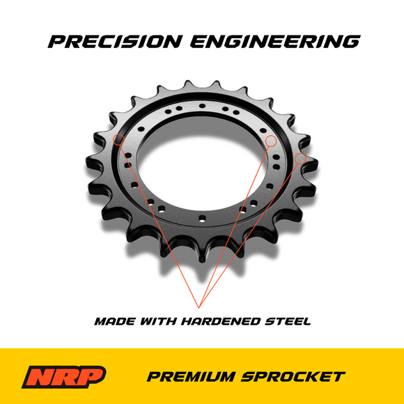 NRP Sprocket 6813372 Compatible with Bobcat CASE New Holland