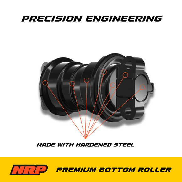NRP Bottom Track Roller LK132 Made for Case, Linkbelt and JCB