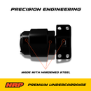 NRP Top Carrier Roller ID861 Fits John Deere Hitachi Volvo-4