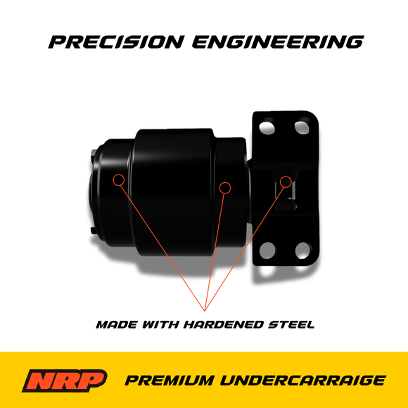 NRP Top Carrier Roller ID861 Fits John Deere Hitachi Volvo