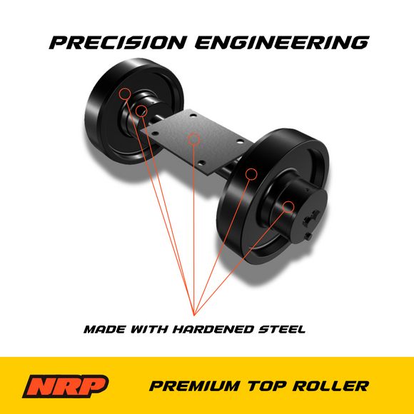 NRP Carrier Top Roller 1-17340-0011 for Morooka