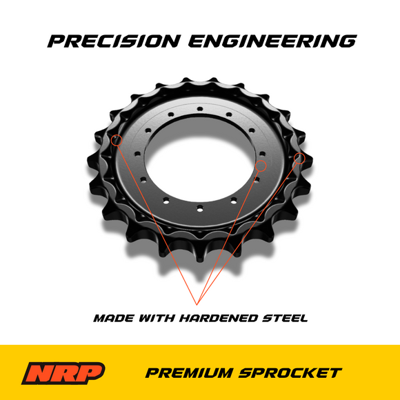 NRP Sprocket 05616-14100 Compatible with Takeuchi Daewoo