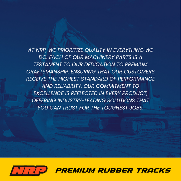 NRP Rubber Track 450x86Qx56 450x86x56 for Caterpillar Gehl IHI John Deere JCB Komatsu Mustang Volvo Wacker Neuson Yanmar